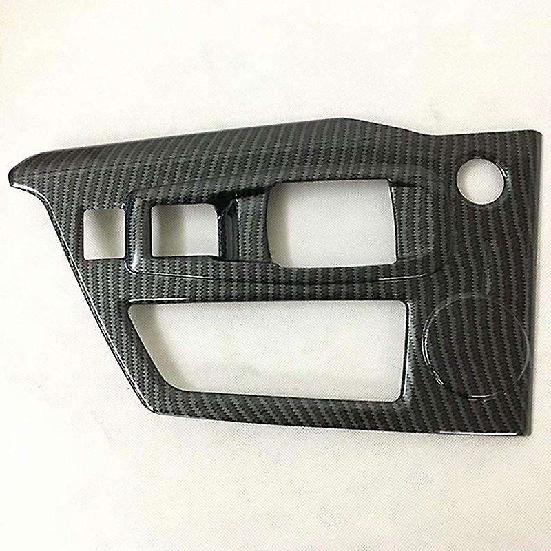 for 3008 Gt 2016 2017 2018 Carbon Fiber Gear Shift Panel Cover Car Decoration Trim Interior Accessor