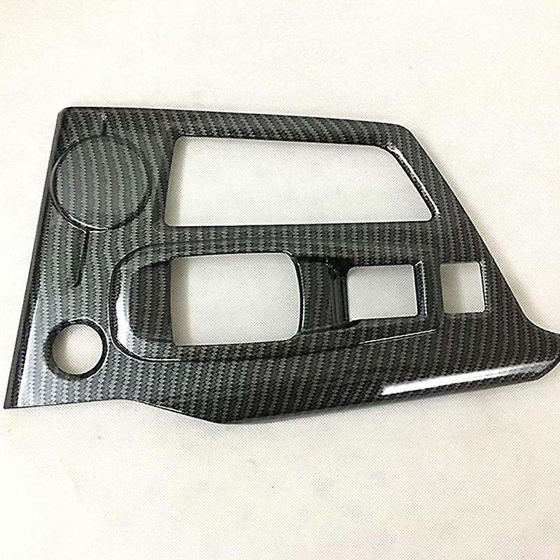 for 3008 Gt 2016 2017 2018 Carbon Fiber Gear Shift Panel Cover Car Decoration Trim Interior Accessor