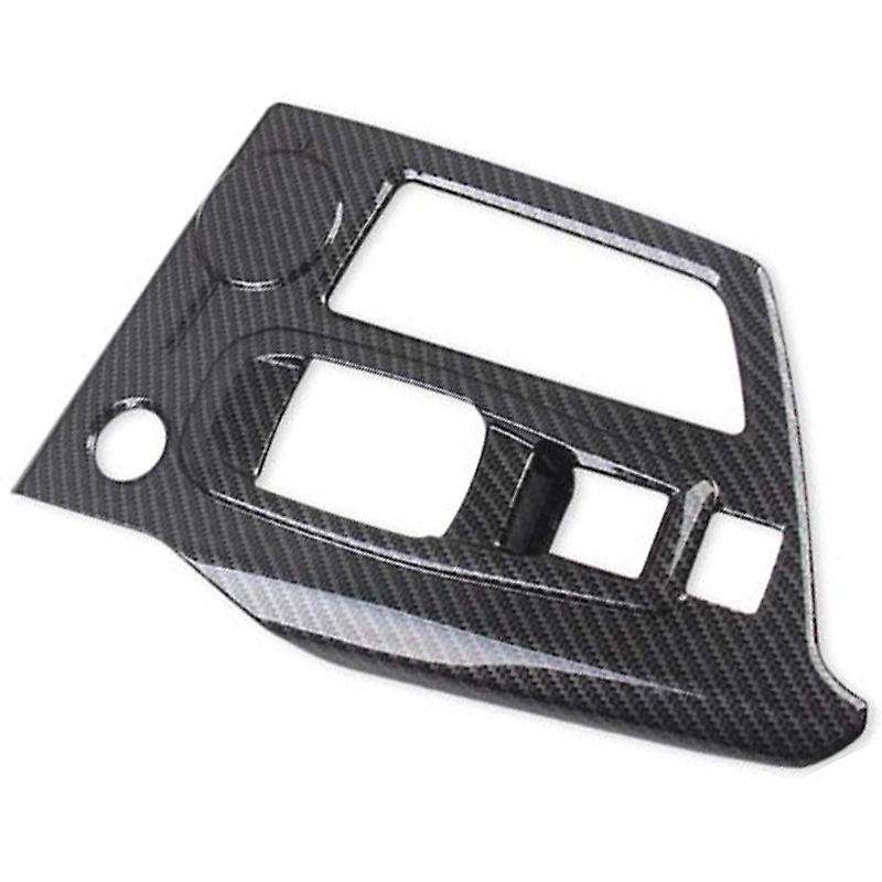 for 3008 Gt 2016 2017 2018 Carbon Fiber Gear Shift Panel Cover Car Decoration Trim Interior Accessor