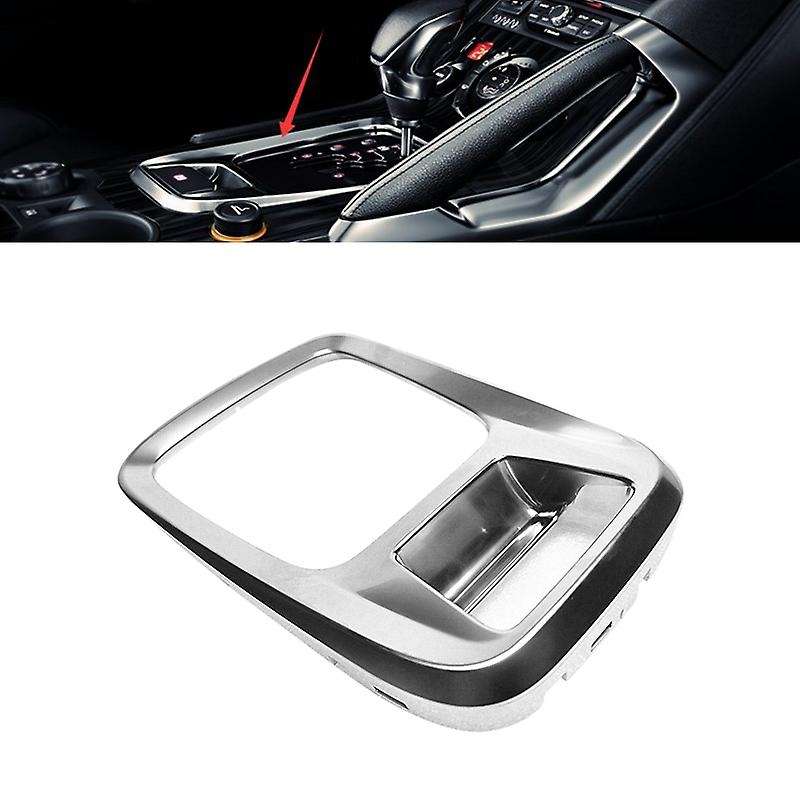 for 3008 Chrome Replacement Gear Shift Box Cover Sticker Decoration Frame Interior Accessories