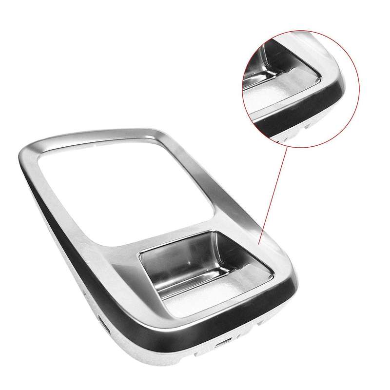for 3008 Chrome Replacement Gear Shift Box Cover Sticker Decoration Frame Interior Accessories