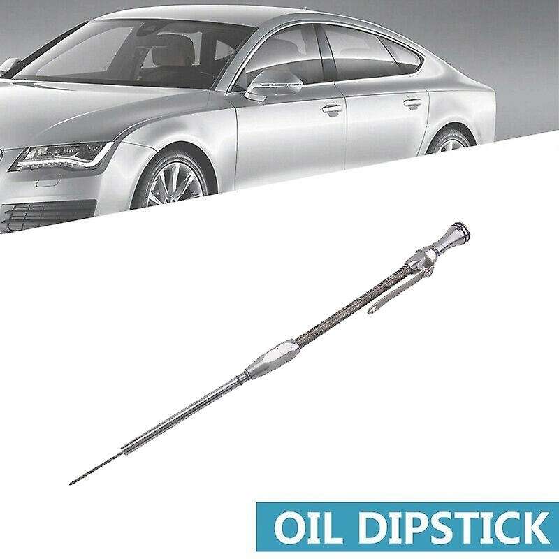 for 305 327 350 383 400 80-Up Stainless Steel Car Flexible Engine Oil Dip-Sticks Accessories