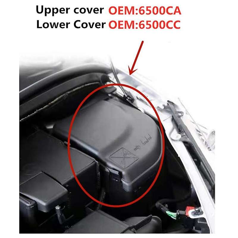 for 307CC SW 308CC SW 408 3008 RCZ C4Picasso DS5 Fuse Servo Box Cover and Bracket 6500CA 6500CC