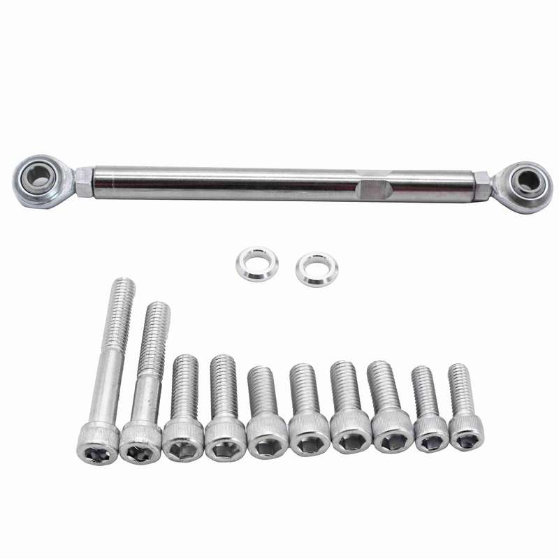 for 350 Short Water Pump Lwp Aluminum Alternator Bracket Kit Polished Professional Car Accessories