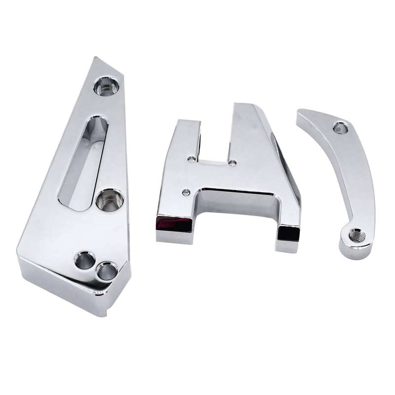 for 350 Short Water Pump Lwp Aluminum Alternator Bracket Kit Polished Professional Car Accessories