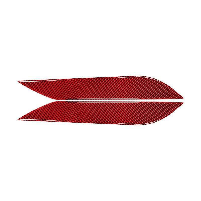 for 350Z 2006-2009 Carbon Fiber Car Sticker Front Headlights Eyebrow Eyelid Trim Cover Accessorie