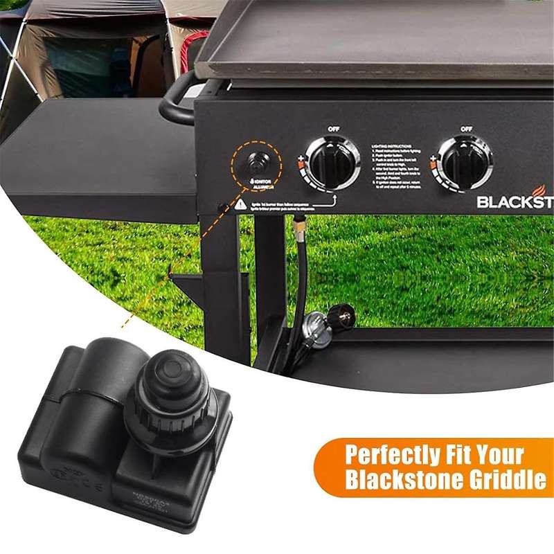 for 36 Inch Grill 4 Outlets Grill Igniter Kit Electronic Spark Igniter for Igniter Replacement