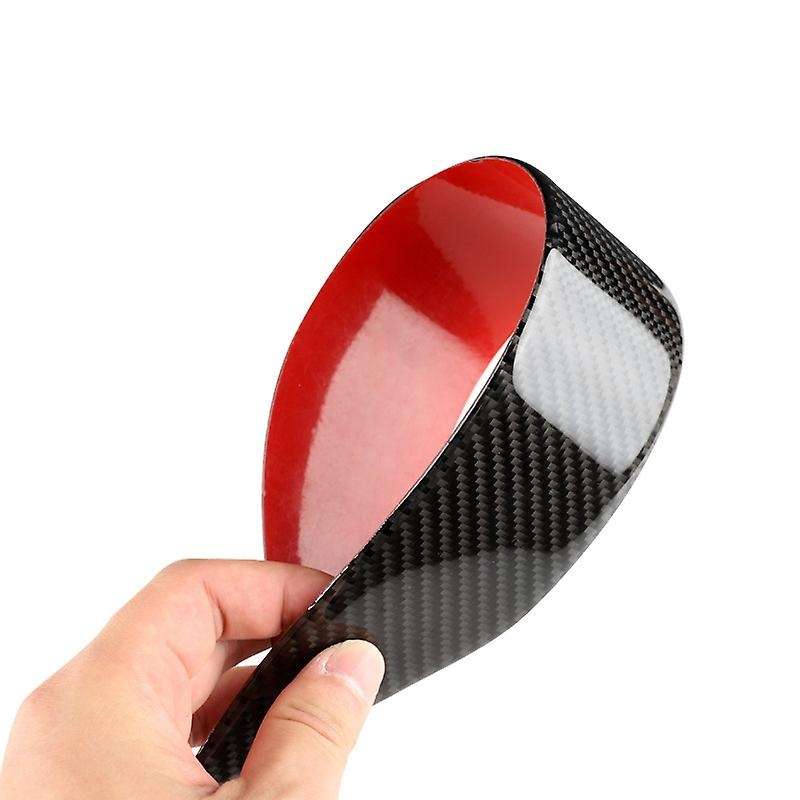 for 350Z Z33 Fairlady 2003-2009 Headlight Eyebrows Eye Lid Cover Trim, Carbon Fiber Headlight Eyelid