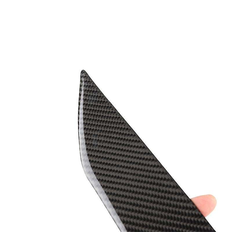 for 350Z Z33 Fairlady 2003-2009 Headlight Eyebrows Eye Lid Cover Trim, Carbon Fiber Headlight Eyelid