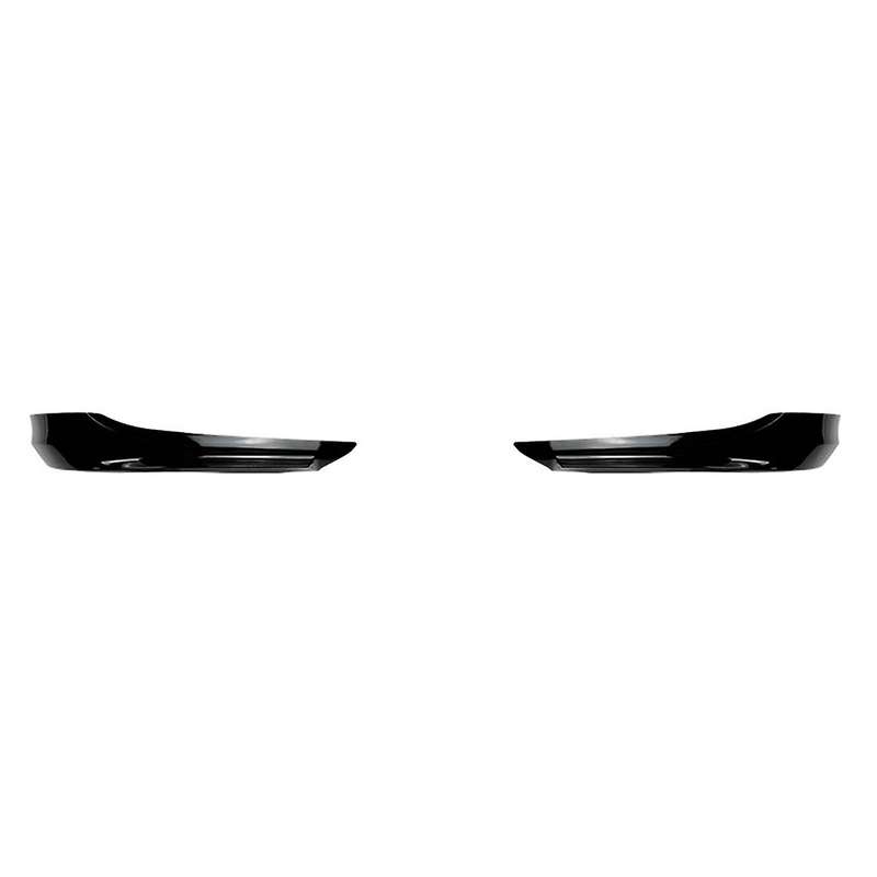 for 3-series E90 E91 320i 330i 2009-2012 Glossy Black Front Bumper Lip Angle Diffuser Splitter Spoi