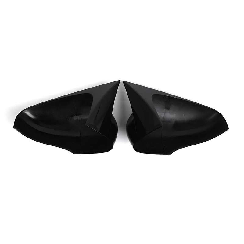 for -4 MK4 2012-2019 Gloss Black Door Wing Mirror Cover Cap 963735617R 963749835R