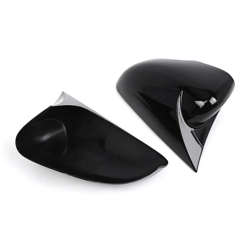 for -4 MK4 2012-2019 Gloss Black Door Wing Mirror Cover Cap 963735617R 963749835R