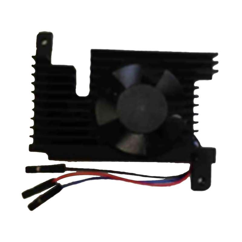for 4 Aluminum Alloy Radiator Raspberry Pi4 Generation 4B Protective Case Cooling Fan