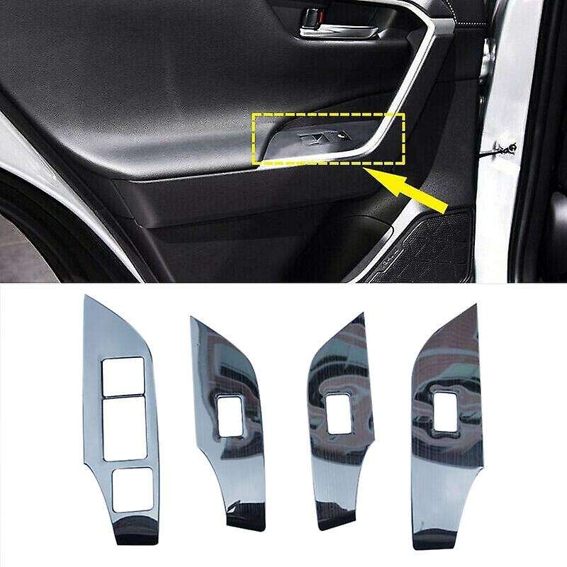 for 4 Xa50 2019-2020 Car Window Motor Door Handle Armrest Cover Sticker Trim Cover