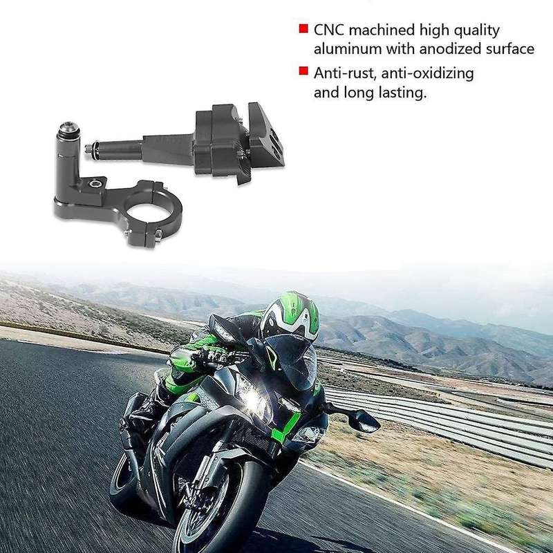 for 400 2018 2019 Motorcycle Adjustable Steering Stabilizer Steering Damper Mounting Bracket Accesso