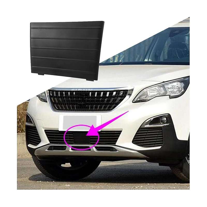 for 4008 5008 Aricross C5 Bumper Lower Central Grille Blanking Trim Protection Cover 96116922xt