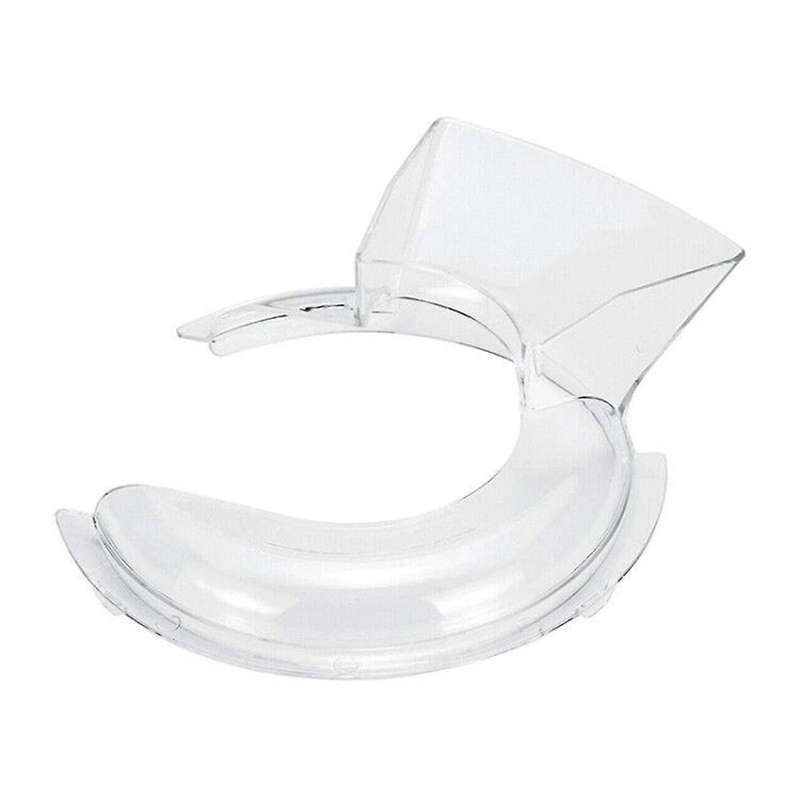 for 4.5-5QT Tilt Head Stand Mixer Pastry Beater & Secure Fit Pouring Shield Attachment Stainless Fl