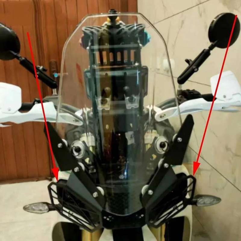 for 450 450 Headlight Guard Protector Head Light Grill Head Light Protection Cover for Colove 450 45
