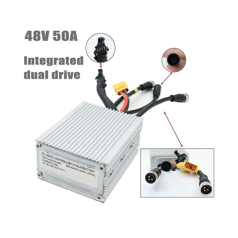 for 48v 50a Dual Drive Controller Integrated Dual Drive Controller Electric Scooter Accessories