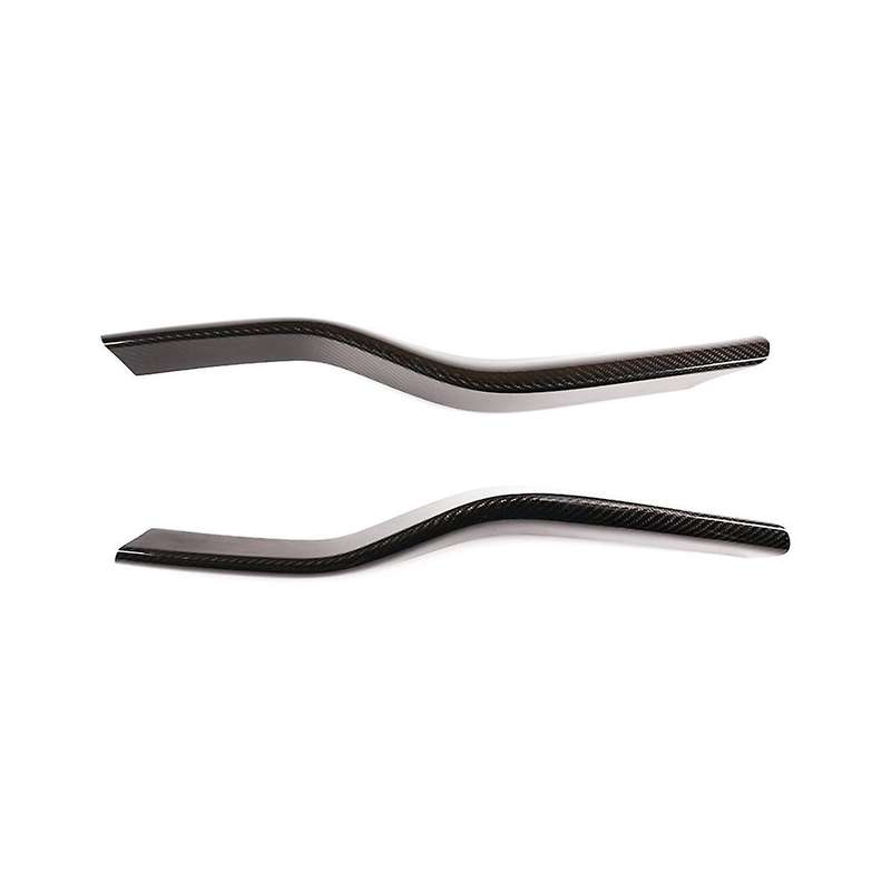 for 458 2011-2016 Dry Carbon Fiber Car Rear Bumper Splitter Lip Diffuser Spoiler Cover Trim Accessor