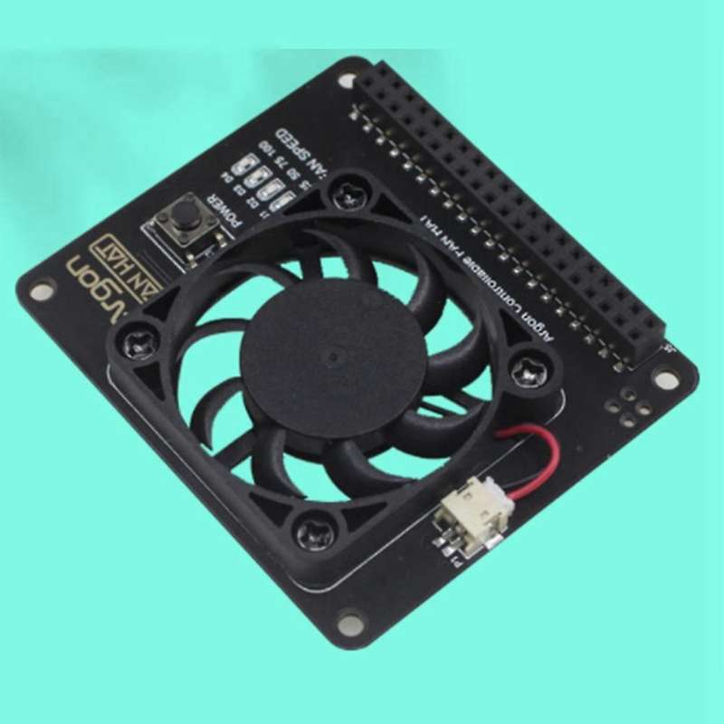 for 4B 3B 3B+ with Cooling Fan Function Power Button for Fan HA Temperature Control Fan