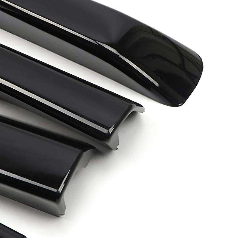 for 4Runner 2010-2018 Car Luggage Roof Rails Rack Leg Cover End Cap Protection Cover Accessories,Bla