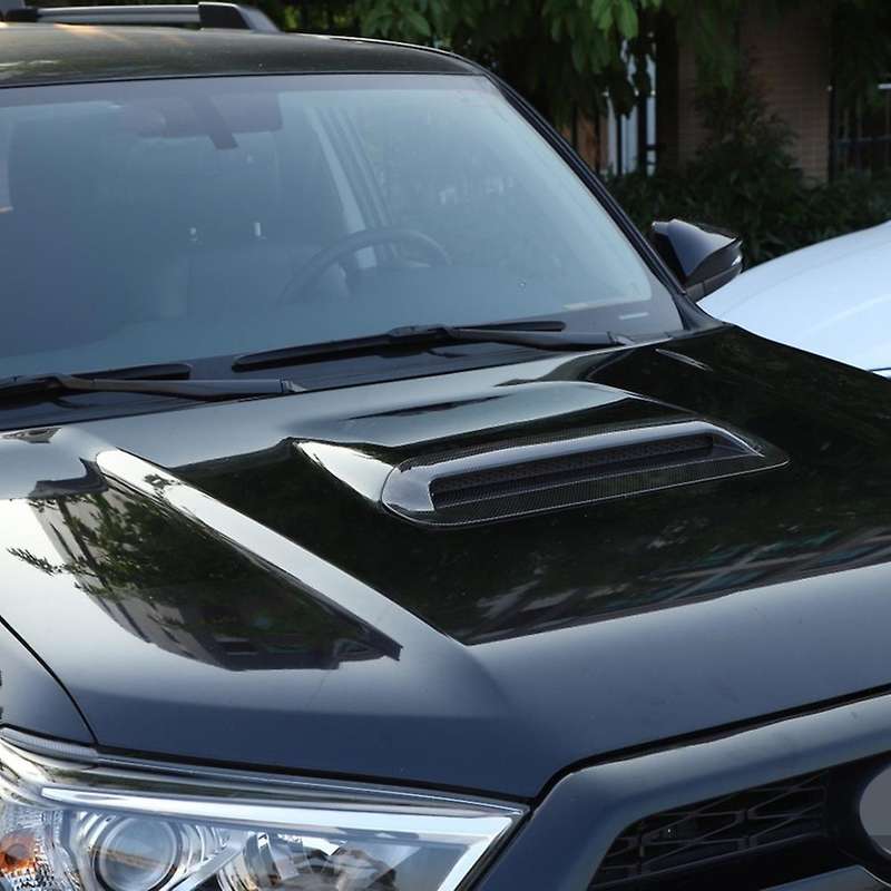 for 4Runner 2010-20 Engine Air Intake Hood Vent Trim,Carbon Fiber ABS