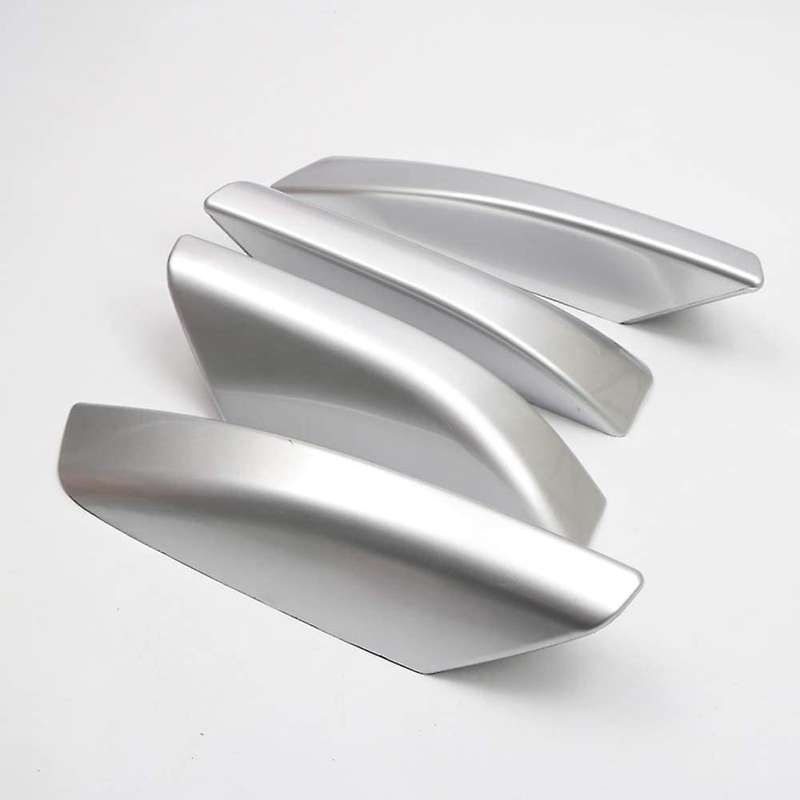 for 4Runner 2003-2009 Car Luggage Roof Rails Rack Leg Cover End Cap Protection Cover Accessories,Sil