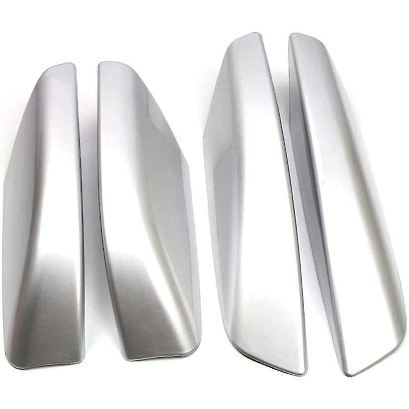 for 4Runner 2003-2009 Car Luggage Roof Rails Rack Leg Cover End Cap Protection Cover Accessories,Sil
