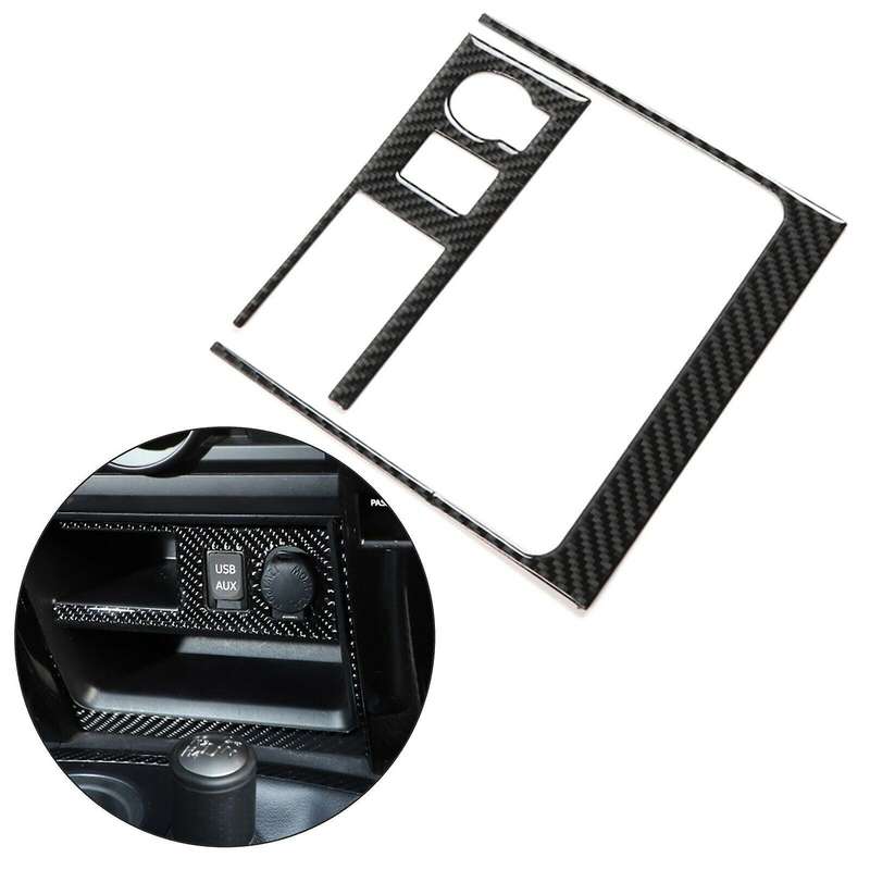 for 4Runner 2010-2020 Interior Parts Accessories Real Carbon Fiber - Lighter Panel Cover Trim