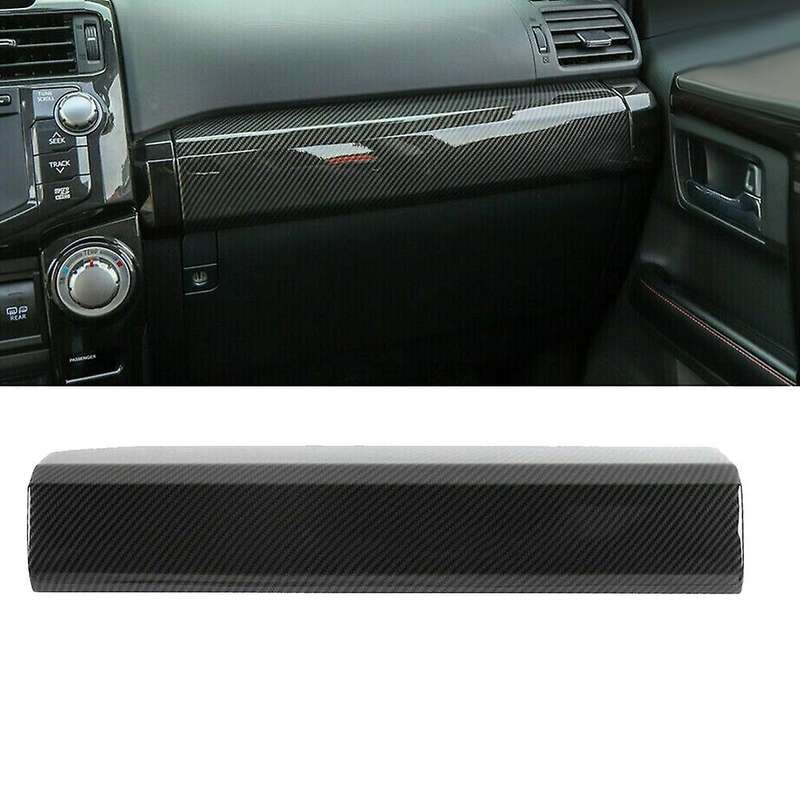 for 4Runner 2010-2021 Carbon Fiber Co-Pilot Dashboard Center Console Stripe Panel Cover Trim