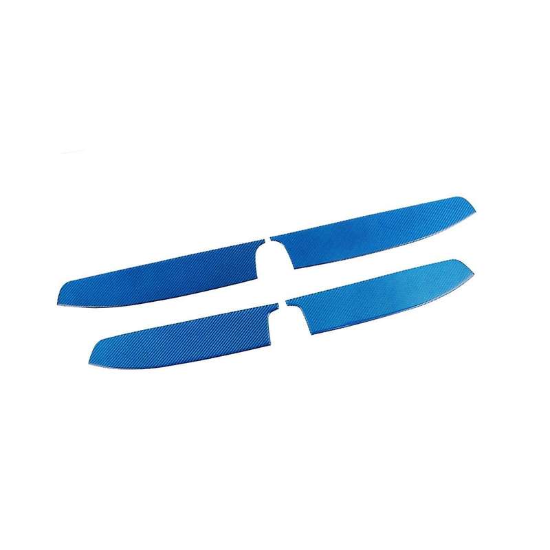 for 4runner 2010-2023 Carbon Fiber Car Door Armrest Panel Trim Cover Sticker Interior Accessories
