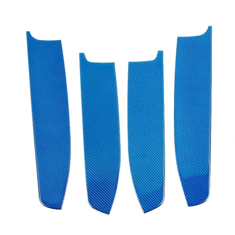 for 4runner 2010-2023 Carbon Fiber Car Door Armrest Panel Trim Cover Sticker Interior Accessories