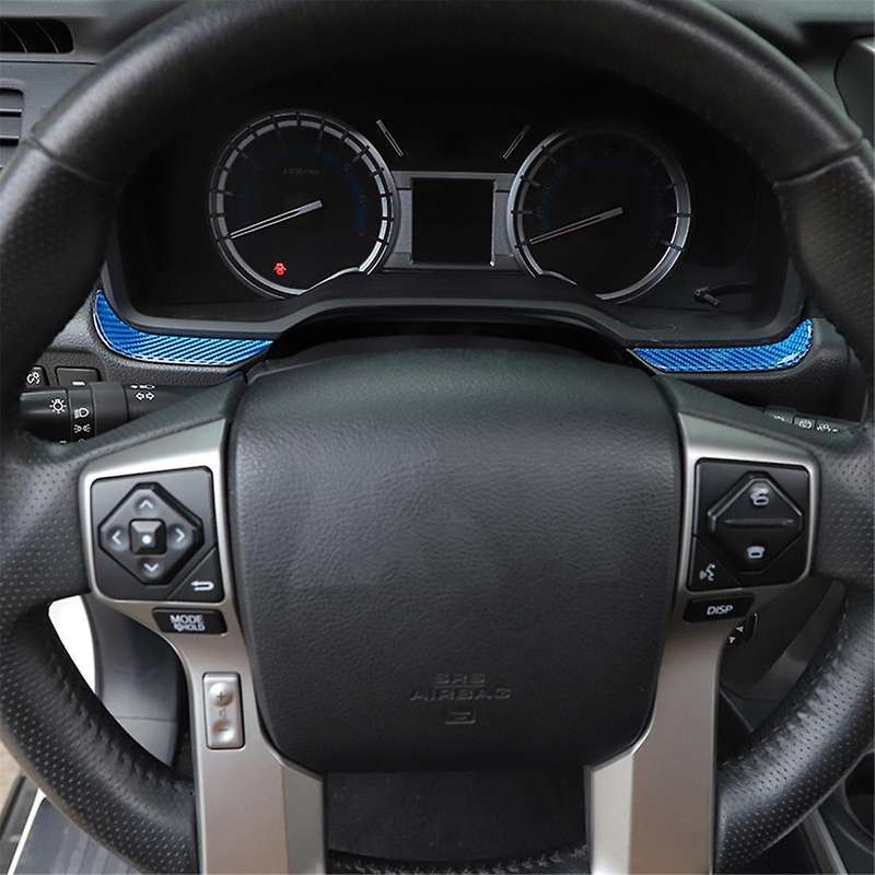 for 4runner 2010-2023 Carbon Fiber Car Central Control Dashboard Cover Sticker Trim Interior Access