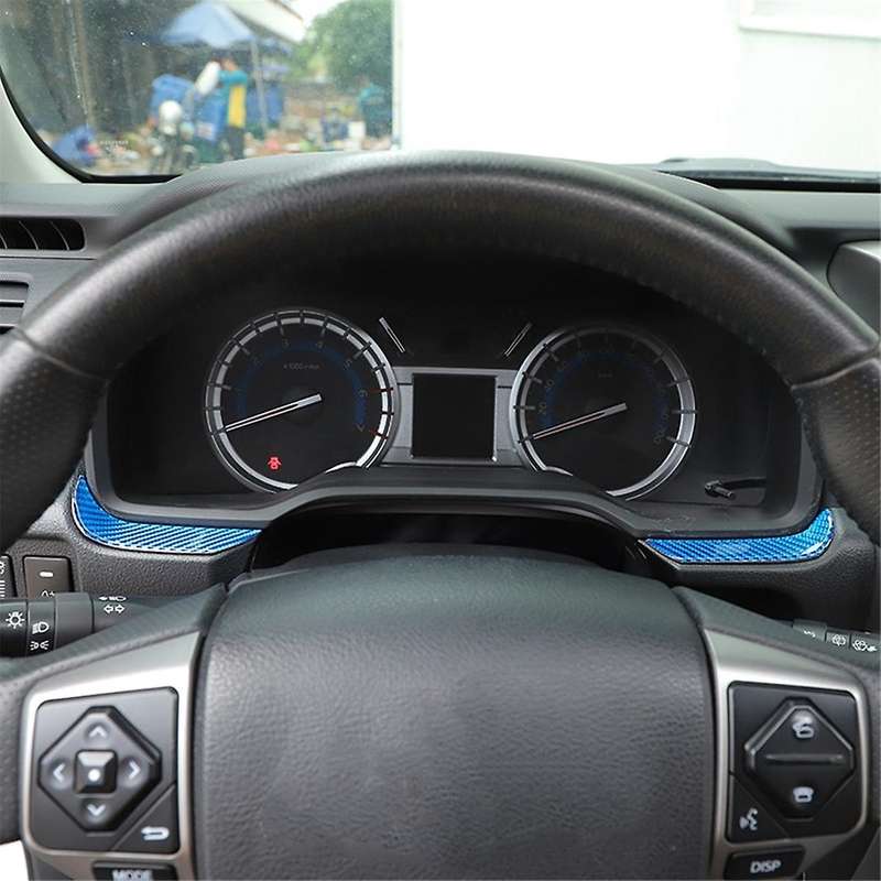 for 4runner 2010-2023 Carbon Fiber Car Central Control Dashboard Cover Sticker Trim Interior Access