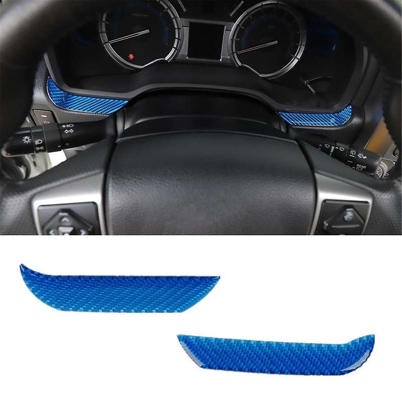for 4runner 2010-2023 Carbon Fiber Car Central Control Dashboard Cover Sticker Trim Interior Access