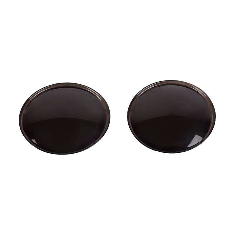 for 4Runner 2014-2023 Car Front Fog Light Lamp Cover Decoration Trim Bezels Accessories Smoked Black
