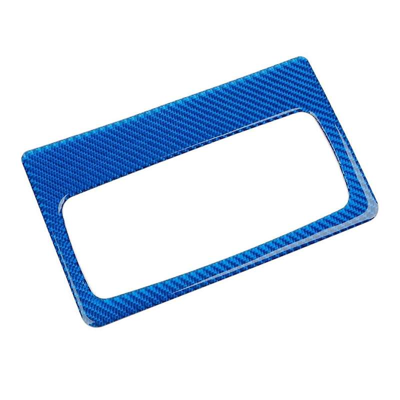 for 4Runner 2010-2023 Carbon Fiber Car Rear Air Outlet Frame Cover Trim Interior Accessories