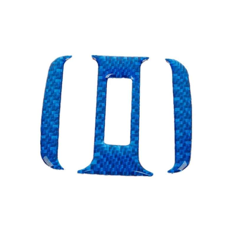 for 4Runner 2010-2023 Carbon Fiber Car Rear Air Outlet Cover Trim Interior Accessories