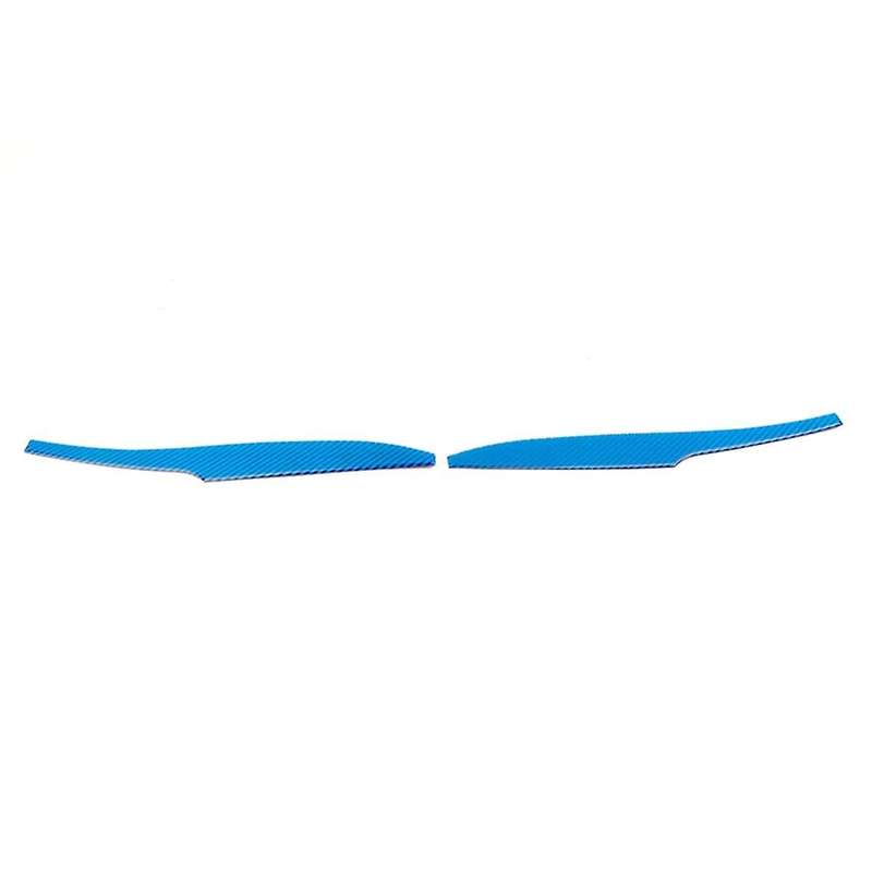 for 4Runner 2010-2023 Carbon Fiber Car Rearview Mirror Trim Strip Decoration Accessories ,Blue