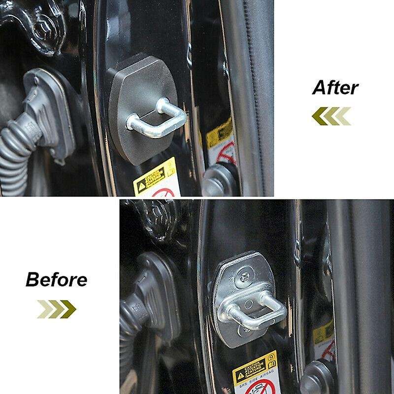 for 4Runner 2017-2019 Car Door Lock Protection Cover Buckle Decoration