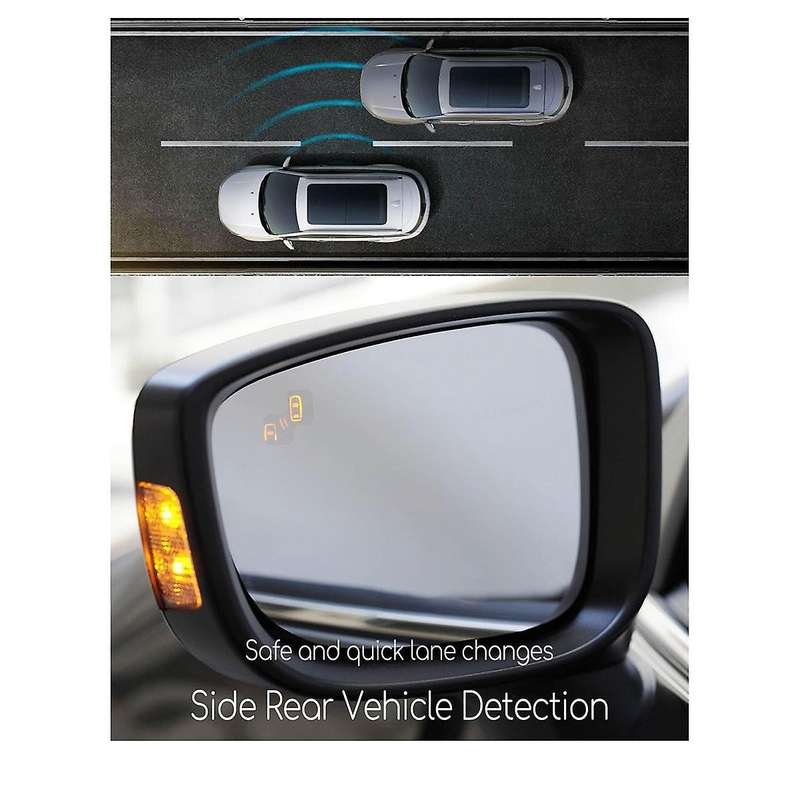 for -5 2017-2023 -9 2016-2021 Side Wing Mirror Glass with Heated Blind Spot Monitoring Tk71691g1 Tk