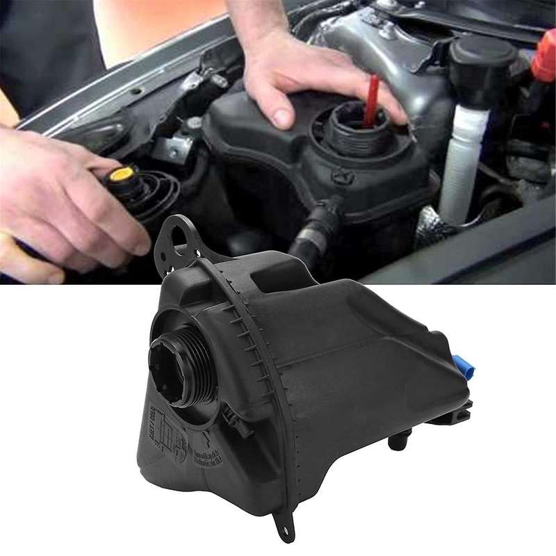 for 5 6 7 Series F10 F07 F11 F12 F13 F06 F18 F02 535I Coolant Expansion Tank Radiator Auxiliary Kett