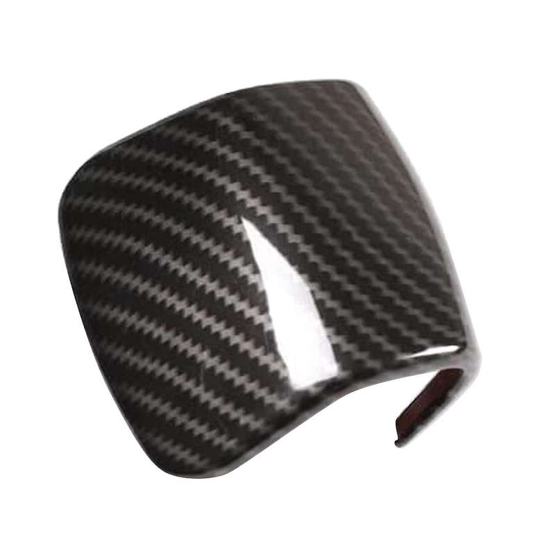 for 5 2021 2022 Center Console Gear Shift Head Knob Cover Trim Decorative Accessories, Carbon Fiber