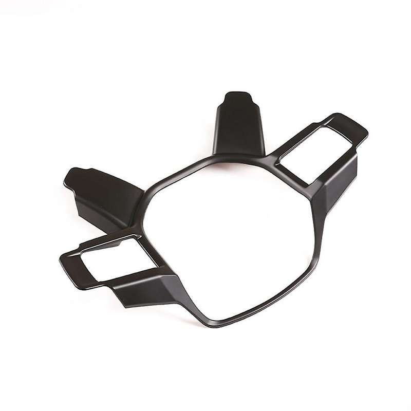 for 5 2021 2022 Steering Wheel Button Cover Trim Decoration Frame Sticker Accessories, Matt Black