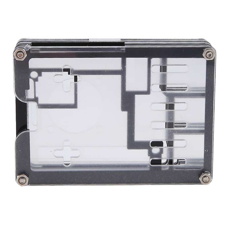 for 5 Acrylic Case with 5 Official Cooling Fan 9 Layers Enlosure for 5