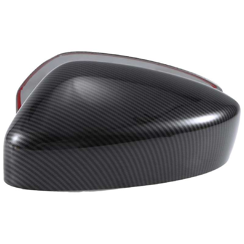 for -5 Cx5 2012 -2014 Abs Side Door Mirror Carbon Fiber Look Car Rear View Rearview Caps Trim