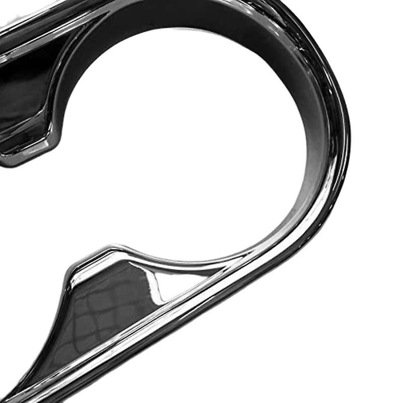 for -5 CX5 2017 2018 ABS Chrome Central Armrest Water Cup Holder Frame Decoration Cover Trim