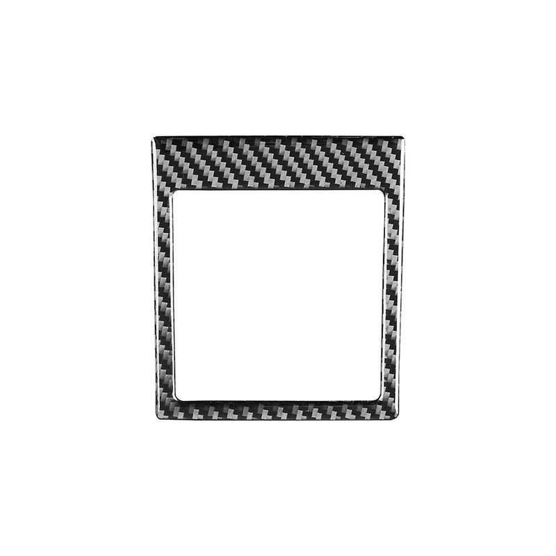 for 5 Series E39 1998-2003 Soft Carbon Fiber Center Console Armrest Box Frame Trim Interior Accessor