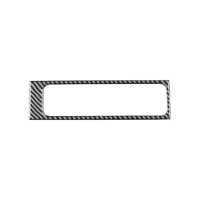 for 5 Series E39 1998-2003 Soft Carbon Fiber Center Console Armrest Box Frame Cover Trim Interior Ac